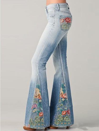 Stijlvolle Wijdvallende Dames Jeans Luna