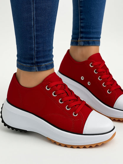 Plateau Sneakers Stijlvol Dalia - Clothivas