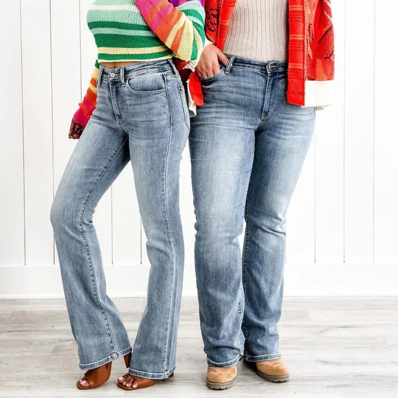 Dames Broek Met Elastische Tailleband