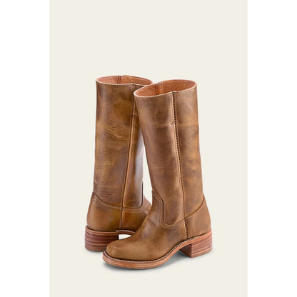 Leren Dameslaarzen Herfst Stijl