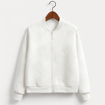 Dames Zip-Up Jas Stijlvol Waterdicht