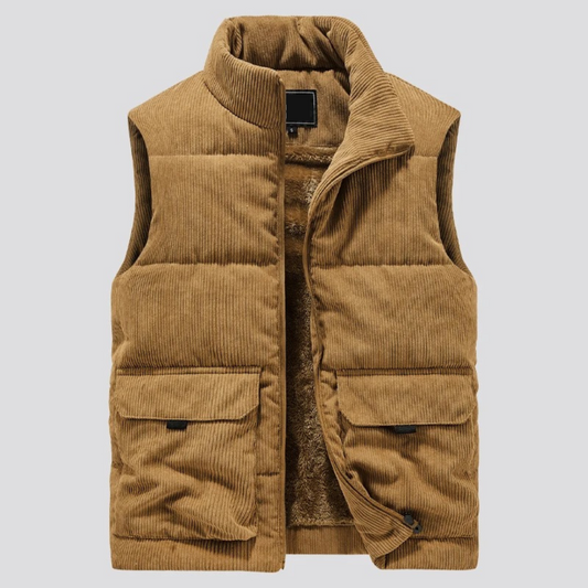 Jarker - Gevoerde Heren Bodywarmer Warm en Comfortabel - Clothivas