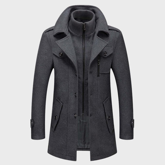 Heren Winterjas Casual Stijl - Clothivas