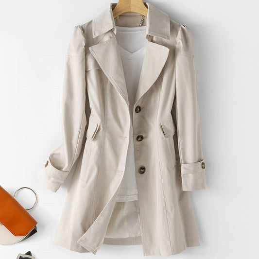 Stijlvolle Dames Trenchcoat Carenza - Clothivas