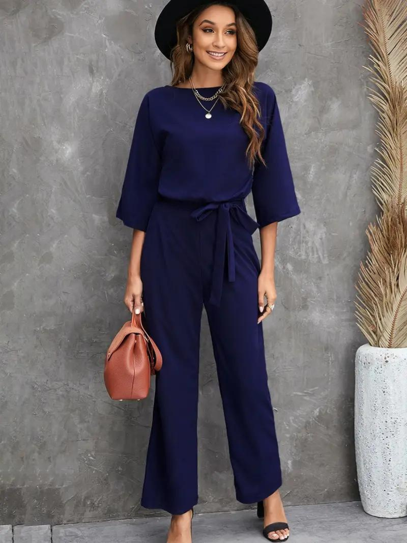 Dames Jumpsuit Strik Detail Herfst Collectie