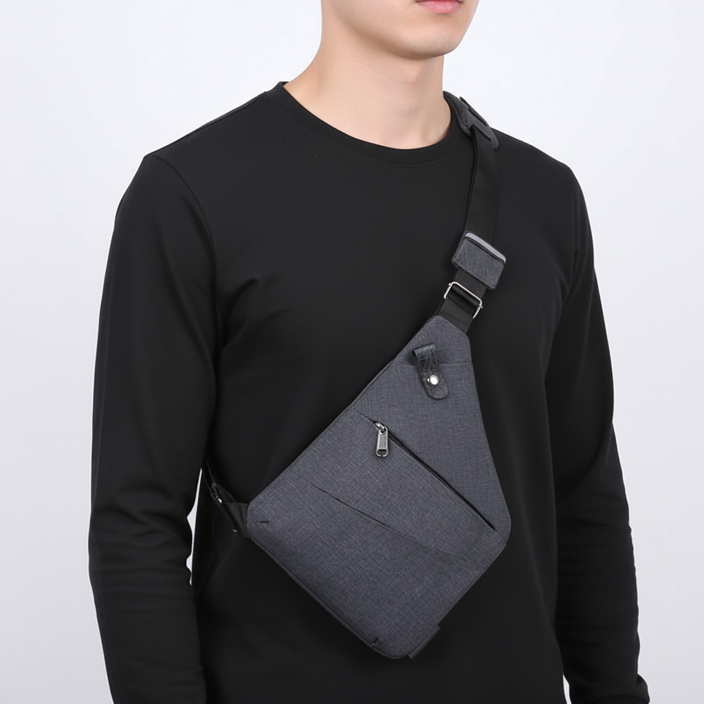 Comfortabele Schoudertas SafePack