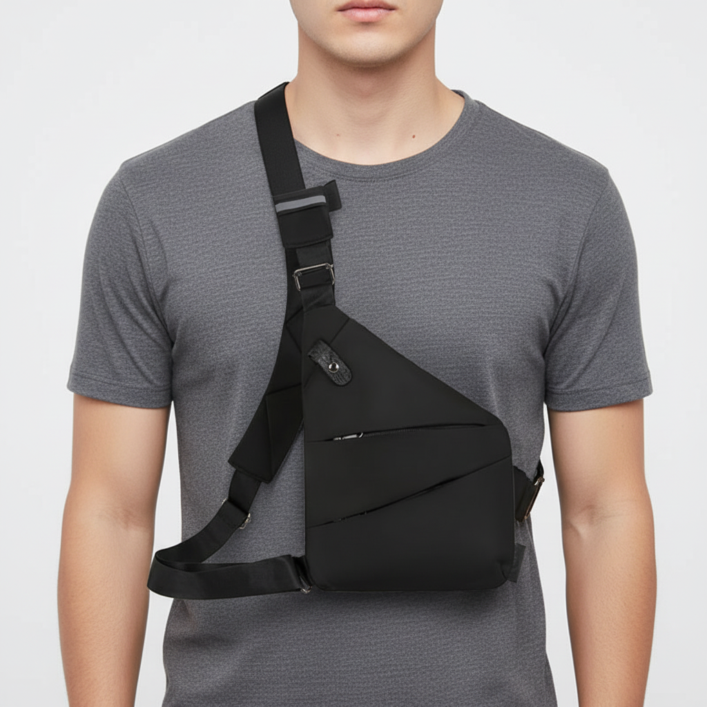 Comfortabele Schoudertas SafePack