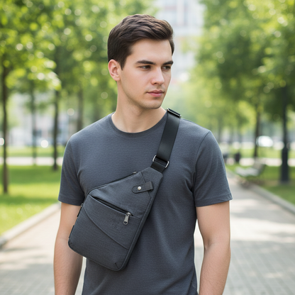 Comfortabele Schoudertas SafePack - Clothivas