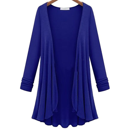 Damesvest Ruches Herfstkleuren Stijlvol