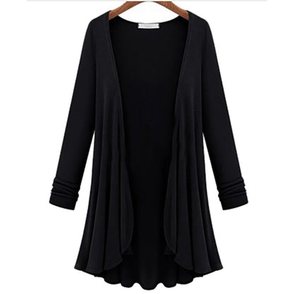 Damesvest Ruches Herfstkleuren Stijlvol