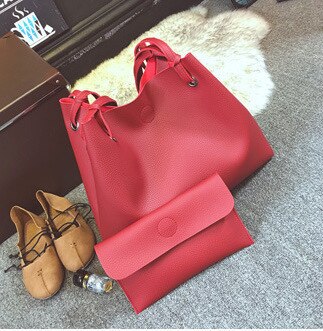 Grote Lederen Schoudertas