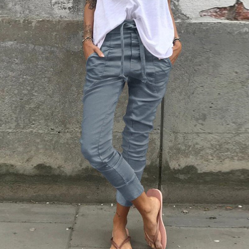 Comfortabele Damesbroek Trendy Stijl