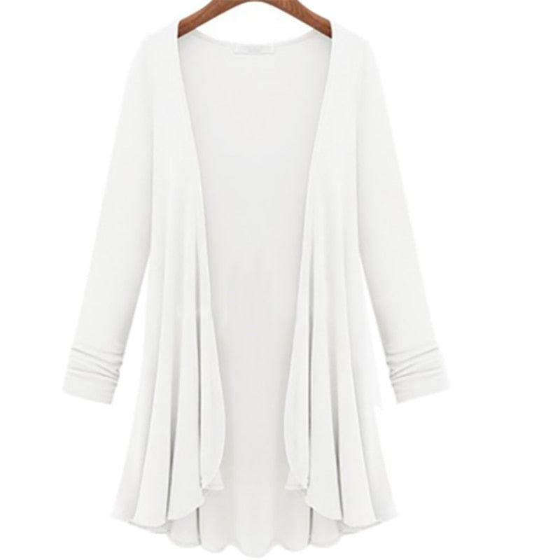 Damesvest Ruches Herfstkleuren Stijlvol