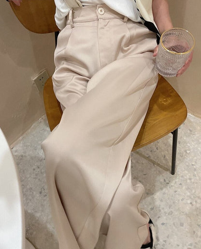 Satijnen Damesbroek Elegante Stijl