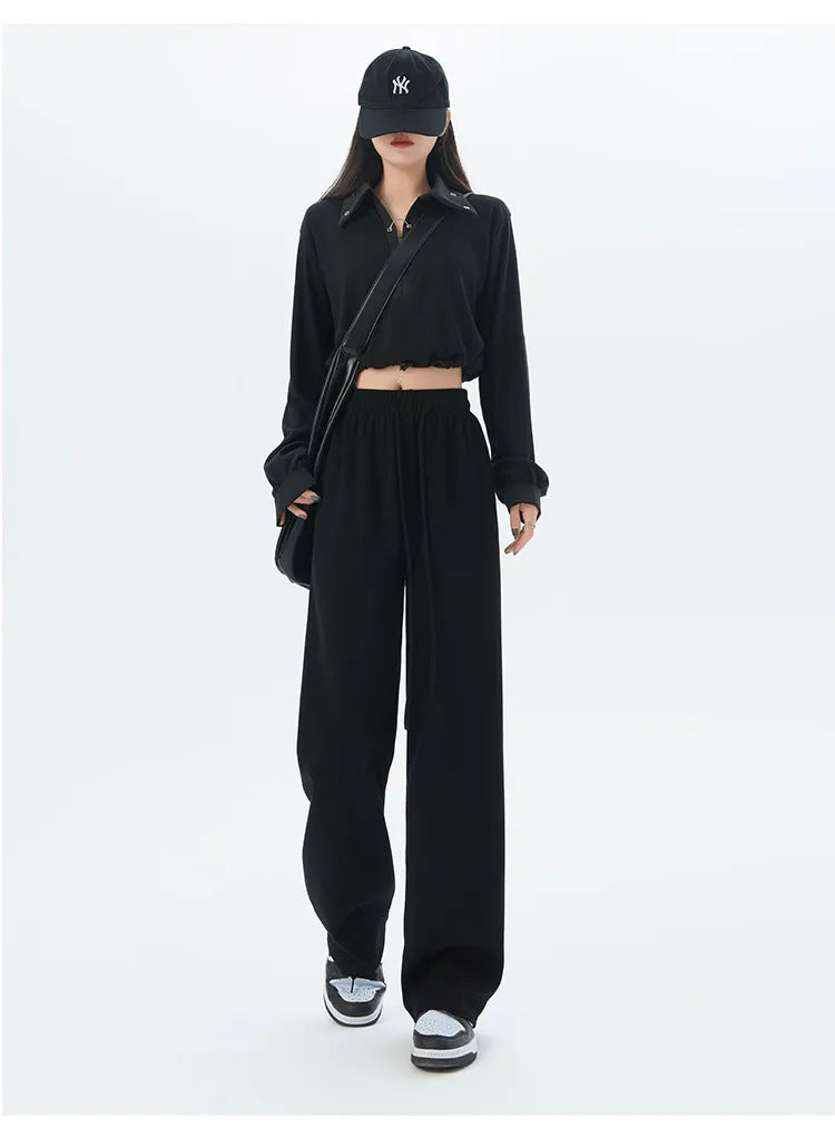 Dames Broek Elegant Zwart