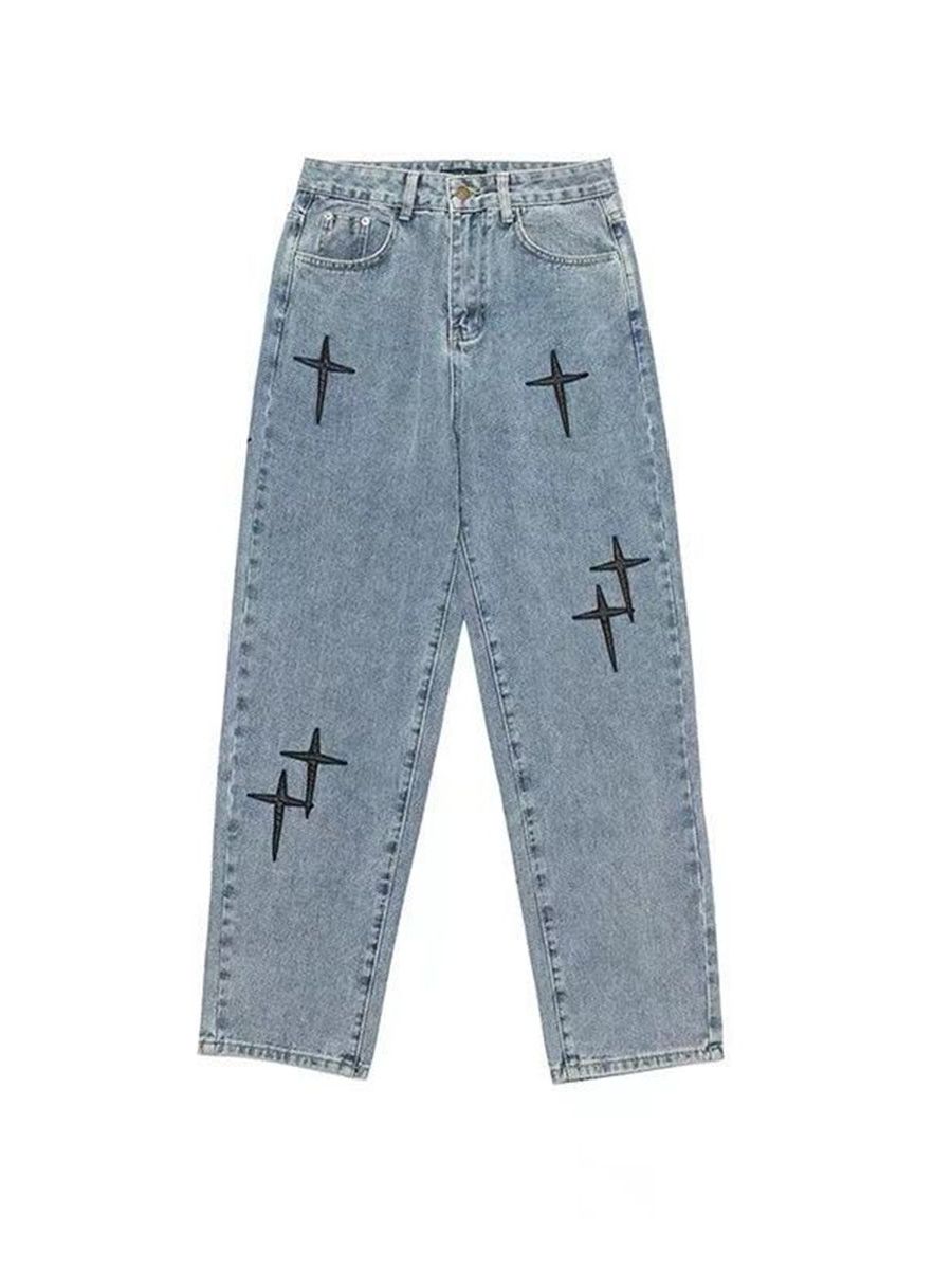 Klassieke Dames Jeans Vintage Stijl