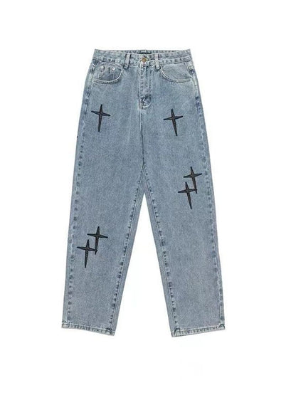 Klassieke Dames Jeans Vintage Stijl