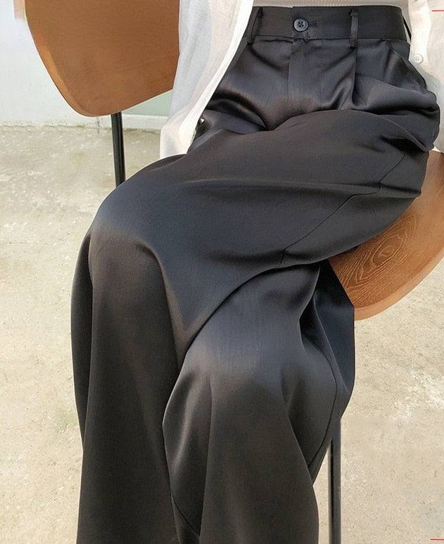 Satijnen Damesbroek Elegante Stijl