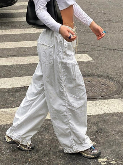 Dames Broek Wijde Pijpen Comfortabele Cargo