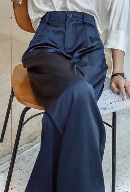 Satijnen Damesbroek Elegante Stijl