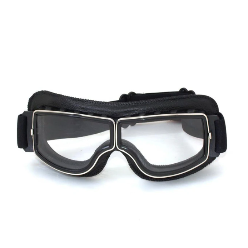 Vintage Leren Motorbril - RiderEdge – Clothivas