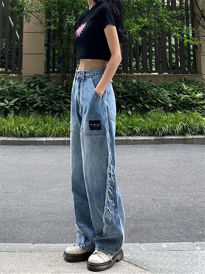 Klassieke Dames Jeans Vintage Stijl