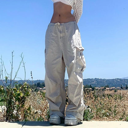 Dames Broek Wijde Pijpen Comfortabele Cargo