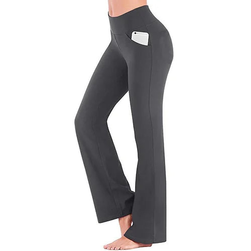 Dames Yoga Broek Hoge Taille Comfortabel - Clothivas
