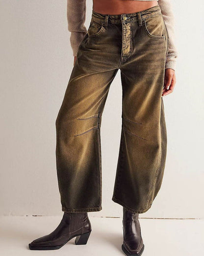 Dames Jeans Wijd Model Maribel