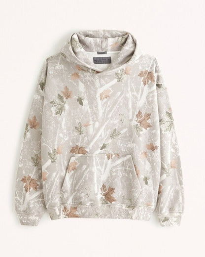 Herfst Hoodie met Leuke Rugprint