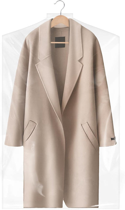 Kledingbeschermhoezen Set Reisvriendelijk Transparant - Clothivas